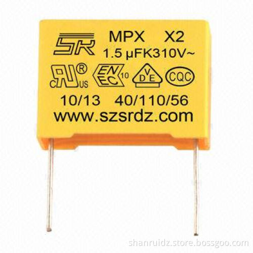 Film Capacitor with High-frequency, Suitable for High-current, Made of Metalized Polypropylene 1.5uf
